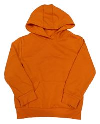 Oranžová mikina s kapucňou Primark