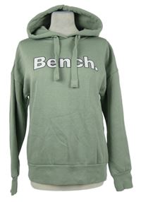 Nové - Dámska světlekhaki mikina s logom a kapucňou Bench