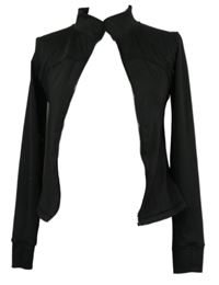 Dámska čierna športová mikina