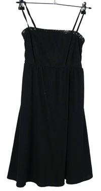 Dámske čierne šaty s flitrami Even&Odd