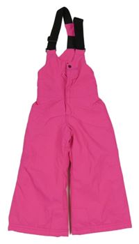 Neonově růžové šustákové laclové oteplovačky Dare 2B