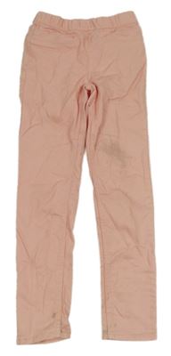 Svetloružové džegíny H&M