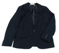 Tmavomodré společenské sako H&M