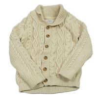 Svetlobéžový prepínaci sveter F&F