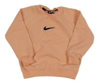 Marhuľová mikina s logem Nike
