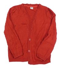 Tmavočervený prepínaci sveter Tu