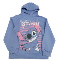 Lila mikina se Stitchem a kapucí Primark