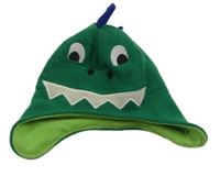 Zelená čepice - dinosaurus George 1-3roky 