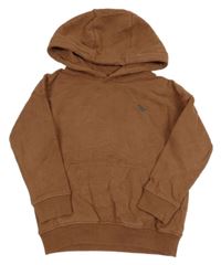 Hnedá mikina s dinem a kapucňou Next