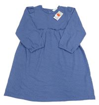 Nové - Modré vzorované šaty Primark