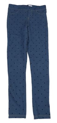 Modré tregíny se srdíčky Okaidi