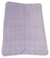 Levandulová chlpatá deka s hviezdičkami Lily&Dan