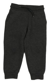 Tmavomodré vzorované tepláky Primark