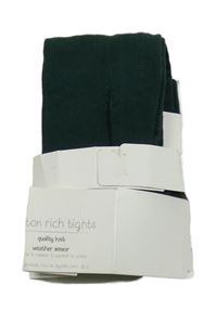 Nové - Tmavozelené pančuchy Dunnes