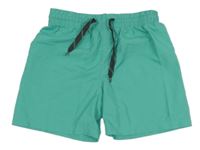 Zelené šusťákové kraťasy 