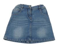 Modrá riflová sukně Feel