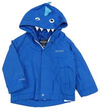 Zafírová šušťáková jarná funkčná bunda s kapucňou Regatta