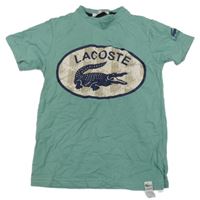 Zelené tričko s logem Lacoste