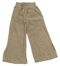 Béžové široké manšestráky ZARA