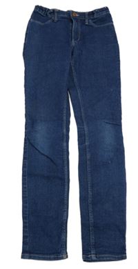 Modré skinny fit teplákové rifle zn. H&M