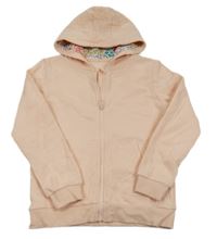 Světlebroskvová prepínaci mikina s kapucňou George