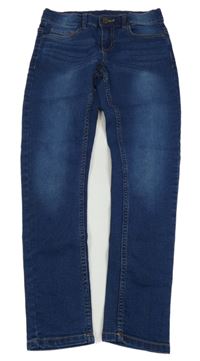 Modré skinny teplákové rifle Y.F.K.