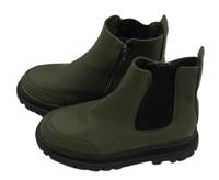 Tmavošedé koženkové kotníčkové boty St. Bernard vel. 33