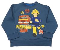 Tmavomodrá mikina s Požárníkem Samem GLOBAL BRANDS GROUP