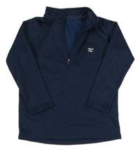 Tmavomodrá thermo mikina St. Bernard