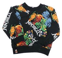 Čierna mikina s lego NINJAGO H&M