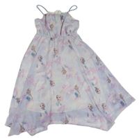 Lila šifónové šaty s Elsou H&M