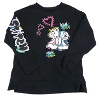 Černá mikina se Stitchem Primark