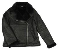 Černý semišový zateplený křivák M&S