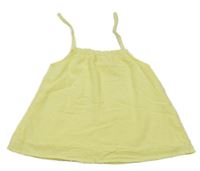 Žltý vzorovaný ľahký top