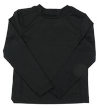 Čierne športové tričko Nutmeg