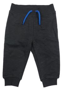 Tmavošedé melírované tepláky Primark