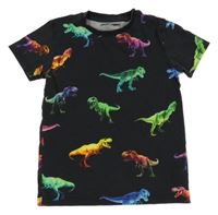 Čierne tričko s diny Next