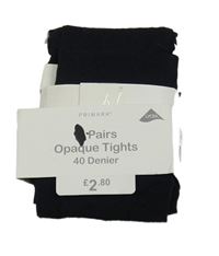 Nové - 2set - 2x černé silonky Primark