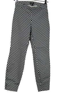 Dámské černo-bílé vzorované tregíny H&M