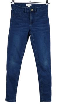 Dámske modré skinny rifle Blue Motion