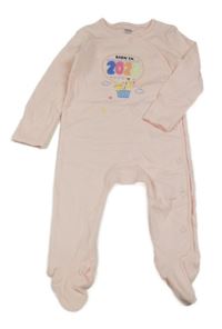 Svetloružový overal s obrázkom F&F