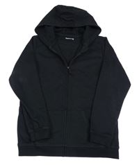 Čierna prepínaci mikina s kapucňou Nutmeg