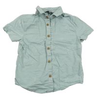 Mintová košeľa s palmami Primark