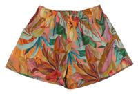 Farebné vzorované šušťákové kraťasy Next