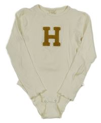 Smotanové rebrované body s písmenkom Zara