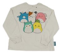 Bílé oversize triko Squishmallows M&S