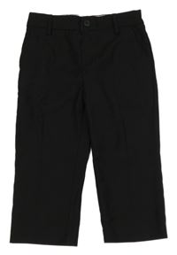 Čierne spoločenské nohavice s pukmi RJR