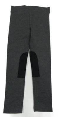 Sivo-čierne jezdecké tregíny H&M