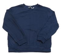 Tmavomodrá mikina H&M