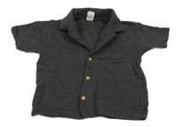 Tmavosivá tepláková prepínaci vesta H&M